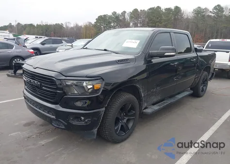 2020 Ram 1500 Big Horn 4X4 5'7 Box z USA, uszkodzony, nr VIN 1C6SRFFT2LN260644